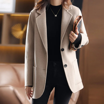 Chaqueta Mujer Elegante Corte Ajustado