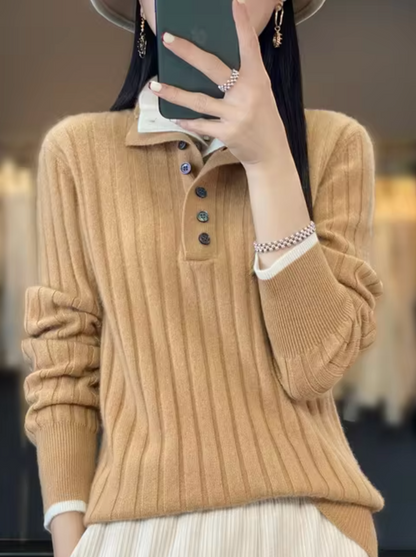 Jersey de lana suave y cálido