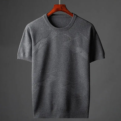 Camiseta de Punto Clásica Mujer