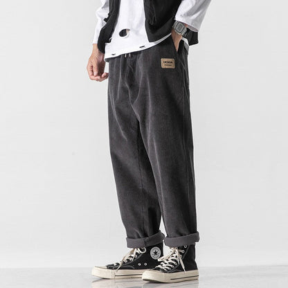 Pantalones Hombre Pana Suave y Cálido