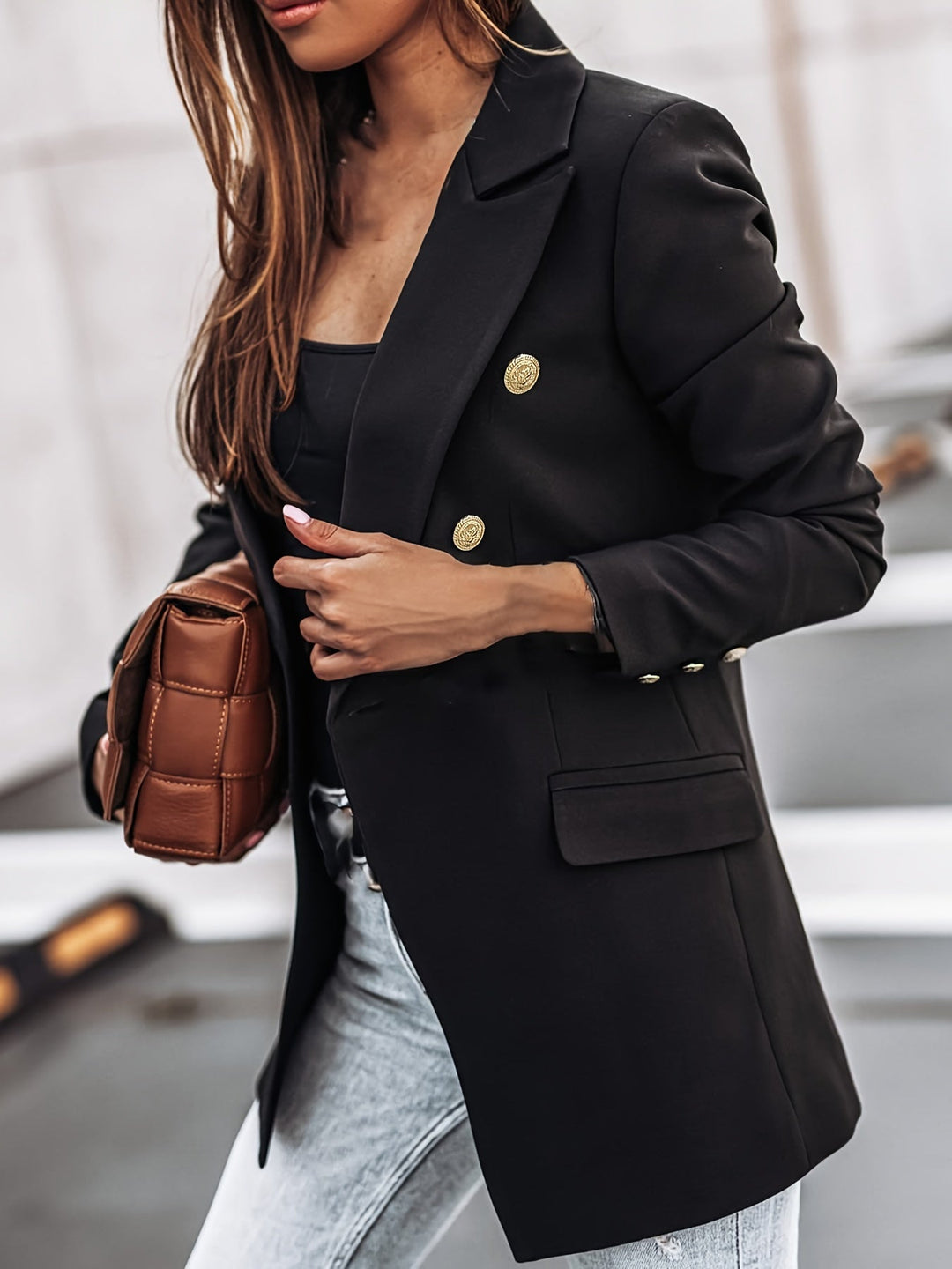 Chaqueta Mujer Invierno Doble Botón - Vestiria