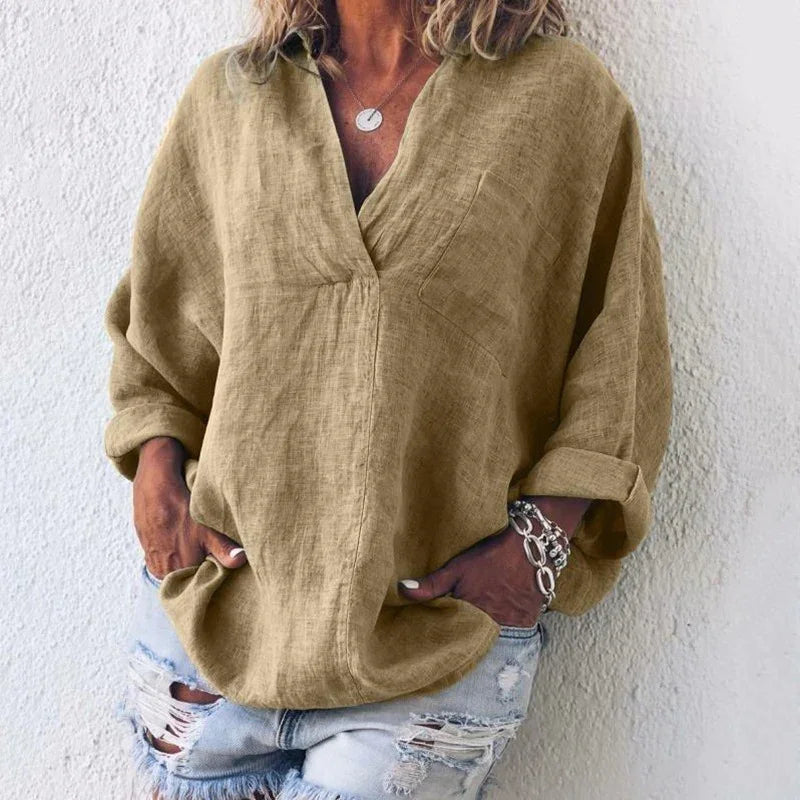 Camisa de manga larga clásica y sofisticada - Vestiria