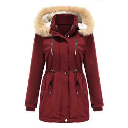 Chaquetón Mujer Capucha Aislante Calor Polar