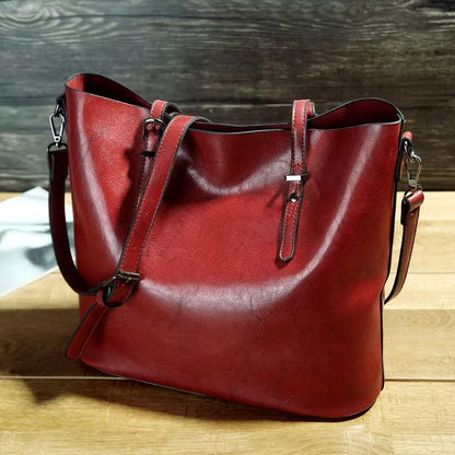 Bolsa Bandolera Cuero Clásica