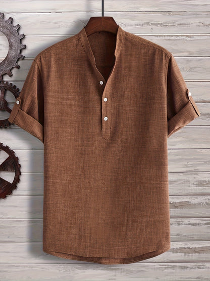 Camisa Casual Hombre Relajada