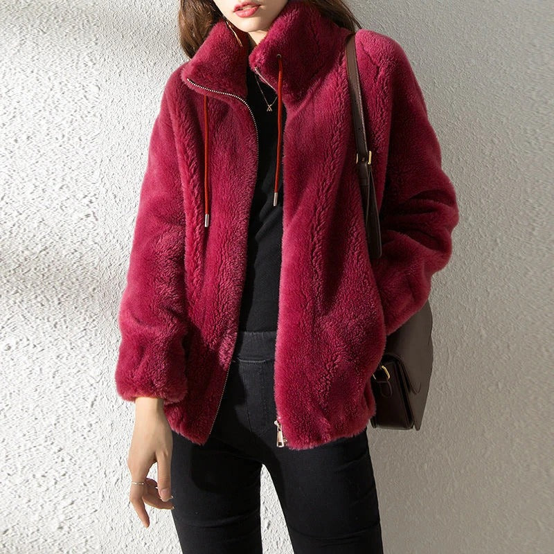 Chaqueta Deportiva Felpa Abrible Con Cremallera