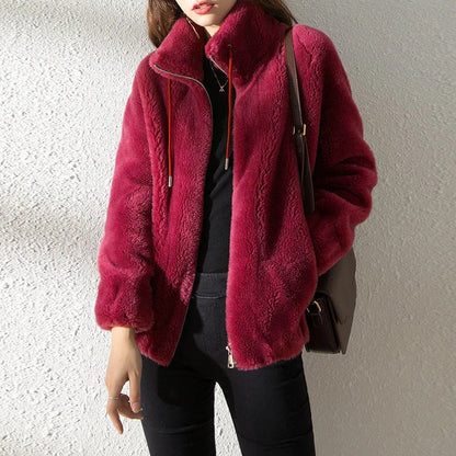 Chaqueta Deportiva Felpa Abrible Con Cremallera