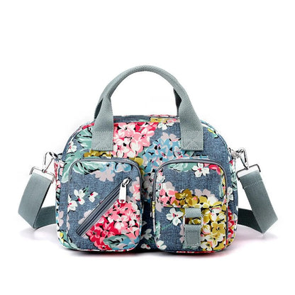 Bolso Bandolera Mujer Floral con Bolsillos Practico
