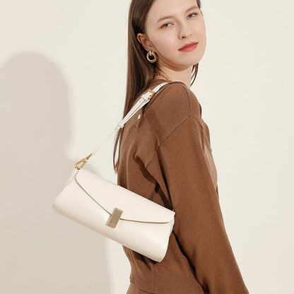 Bolso Bandolera Mujer Cuero Imitación Clásico - Vestiria