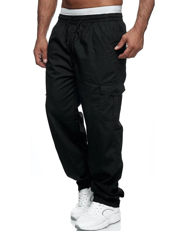 Pantalones cargo cómodos para hombre