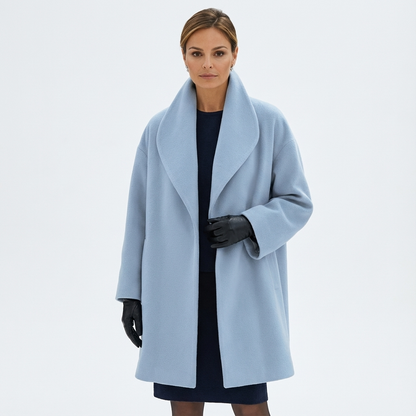 Abrigo Oversized Mujer Cálido y Amplio - Clara Moda