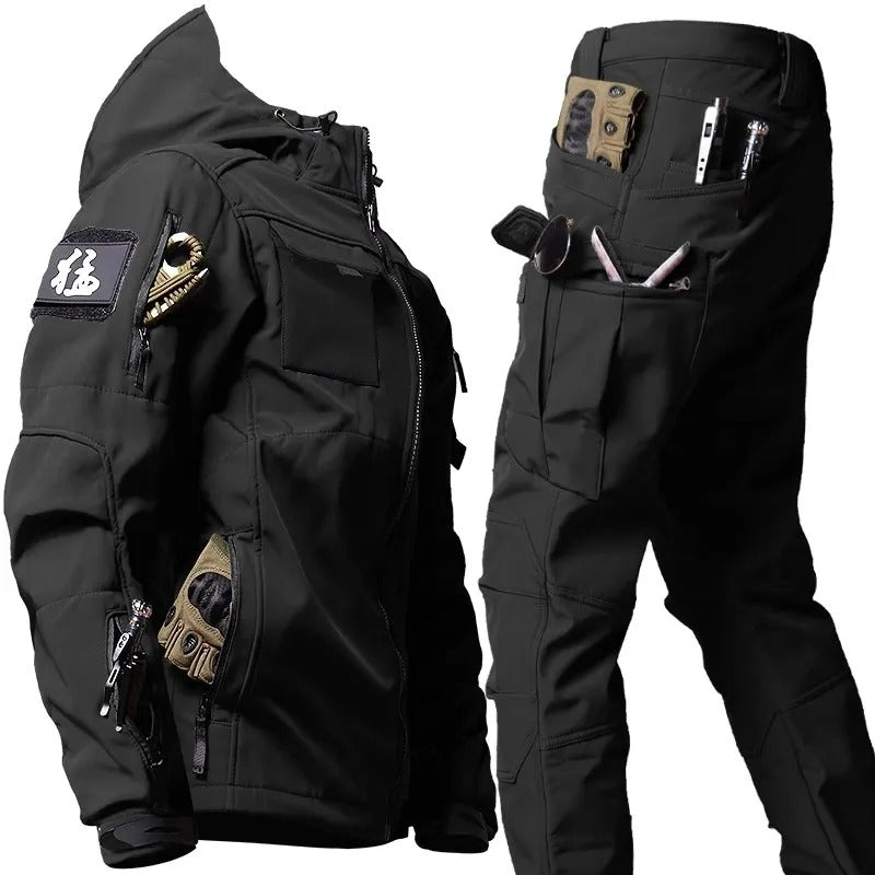 Chaqueta Táctica Impermeable Outdoor Hombre