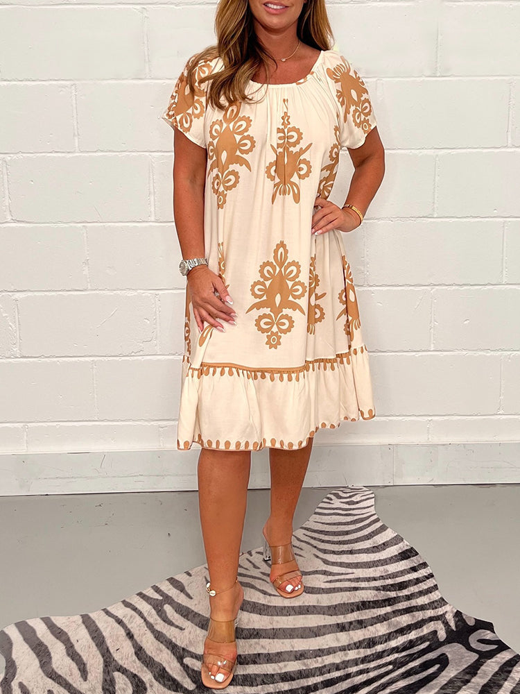 Vestido Verano Elegante Escote V