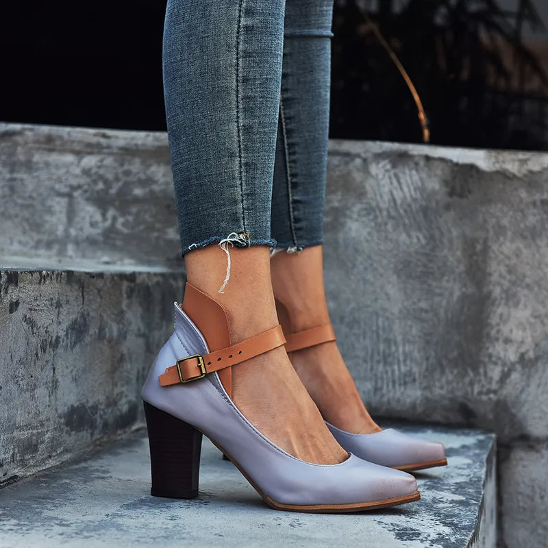 Zapato Mujer Tacón Alto Elegante
