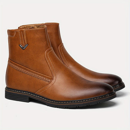 Botas Hombre Piel Sintética Elegantes
