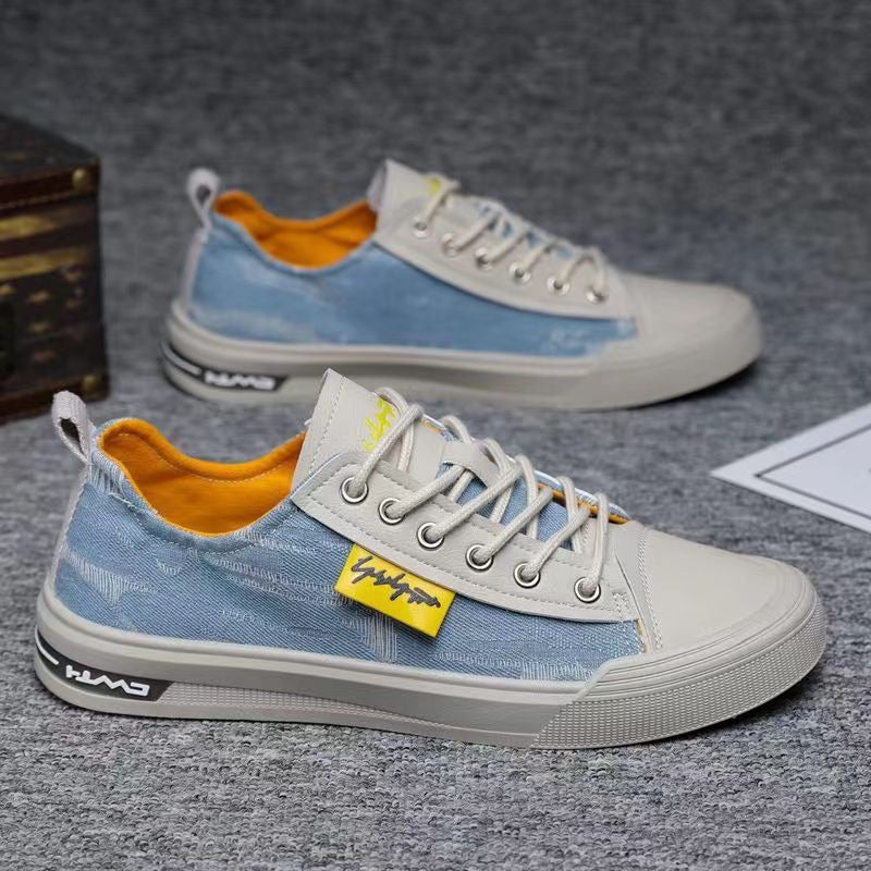Zapatillas Hombre Deportivas Lona Urbana Modernas - Vestiria