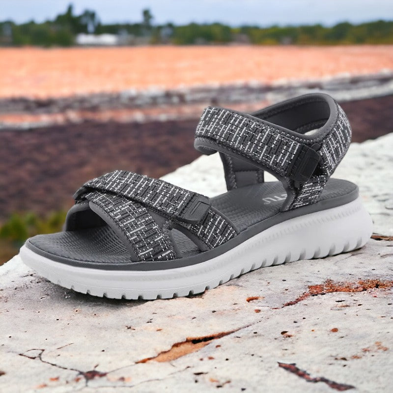 Sandalias cómodas con suela ortopédica para mujer - Vestiria