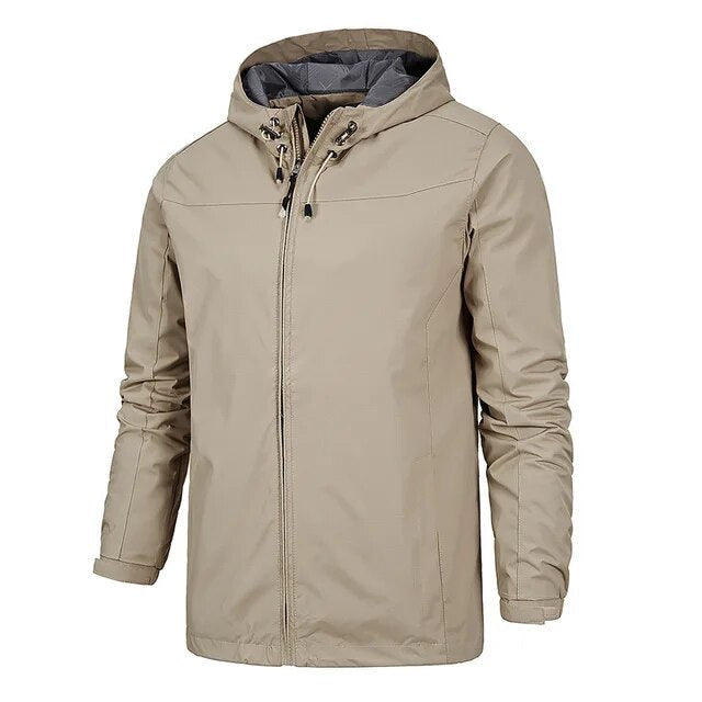 Chaquetón Deportivo Ligero Impermeable Hombre