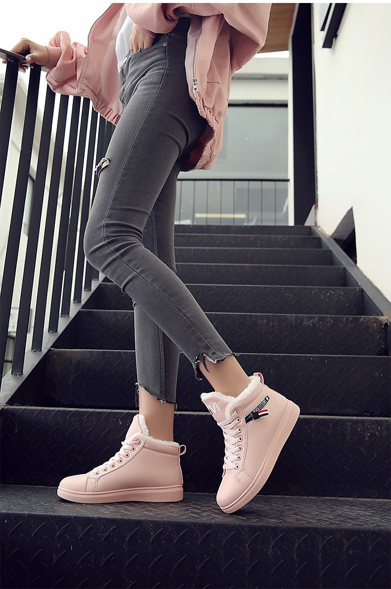 Botas Mujer Comodas Forradas Cuero - Vestiria