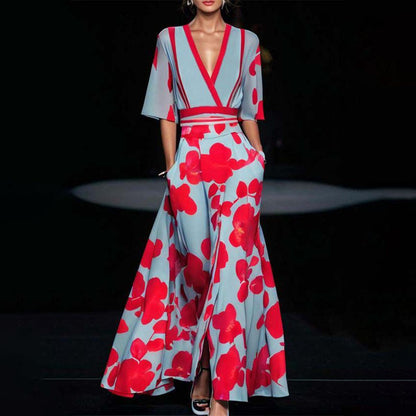 Vestido Femenino Elegante con Mangas Largas