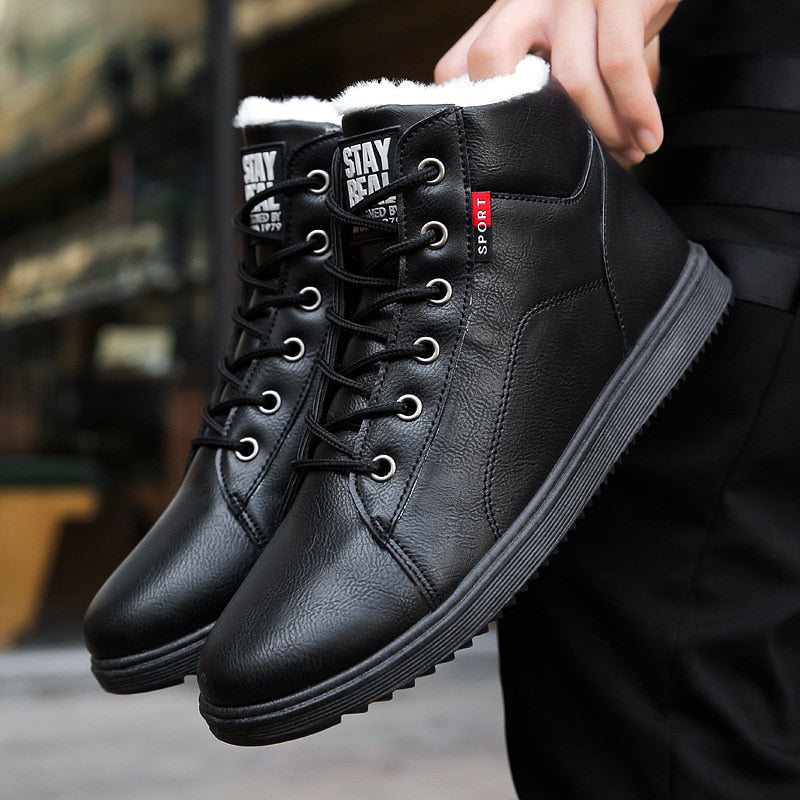 Botas Hombre Forradas Calientes Interiores - Vestiria