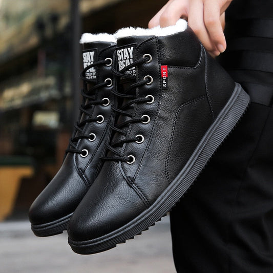 Botas Hombre Forradas Calientes Interiores - Vestiria
