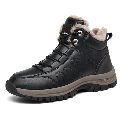 Botas Hombre Impermeables de Cuero Resistente