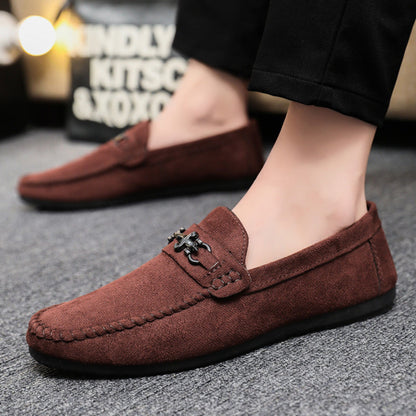 Mocasines Hombre Cuero Suave y Clásicos