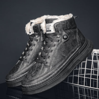 Botas de invierno hombre forro polar aislante