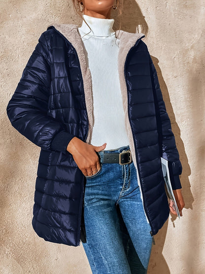 Chaqueta Invierno Mujer Acolchada Cálida