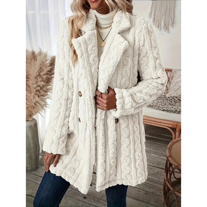 Chaquetón Mujer Punto Suave y Caliente