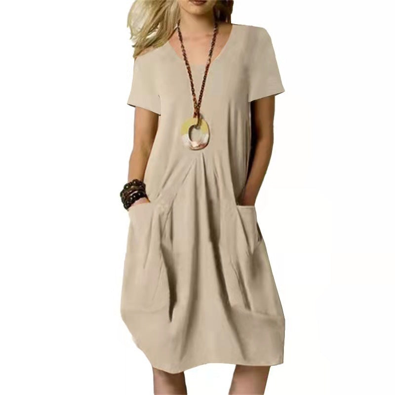 Vestido Ligero Verano Bolsillos