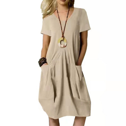 Vestido Ligero Verano Bolsillos