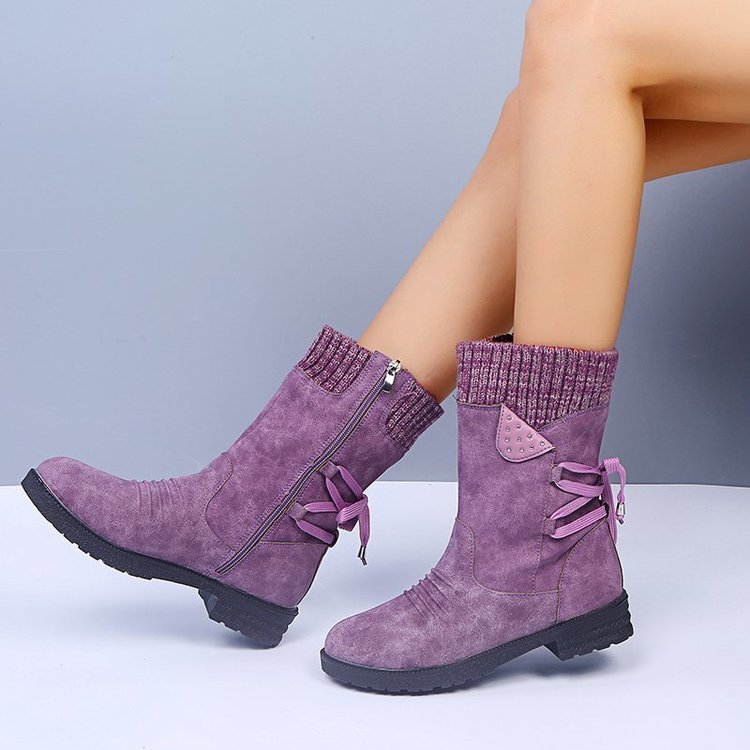 Botas Nieve Impermeables Canela