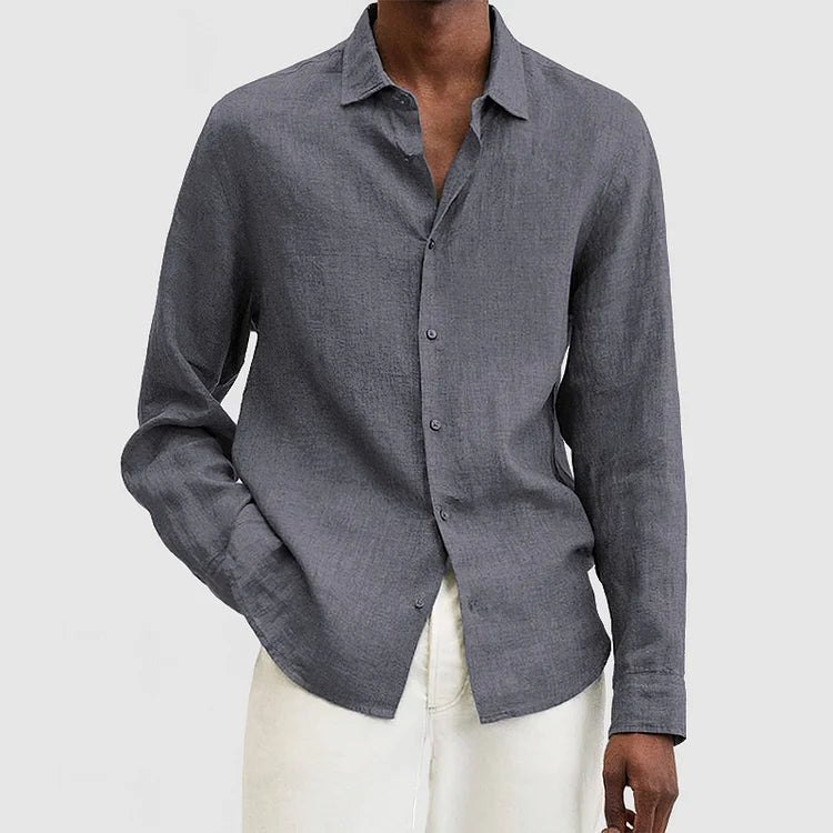 Camisa Manga Larga Clásica y Cómoda