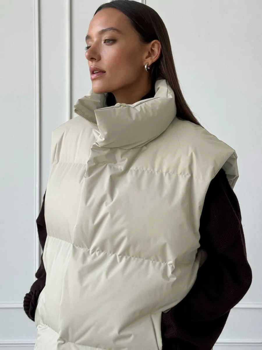 Chaquetón Mujer Colores Naturales