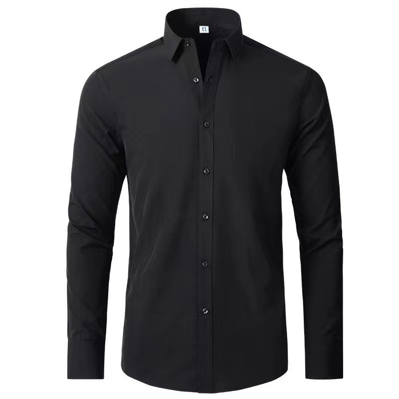 Camisa Hombre Elástica Antiamarilleo