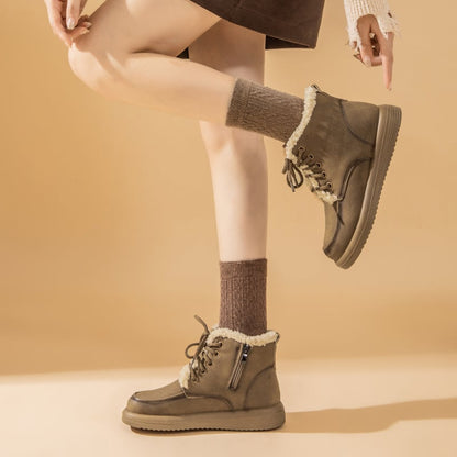 Botas Mujer Invierno Pelo Interior Caliente - Vestiria