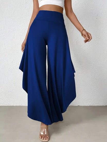Pantalón Mujer Asimétrico Elegante Diseño Único