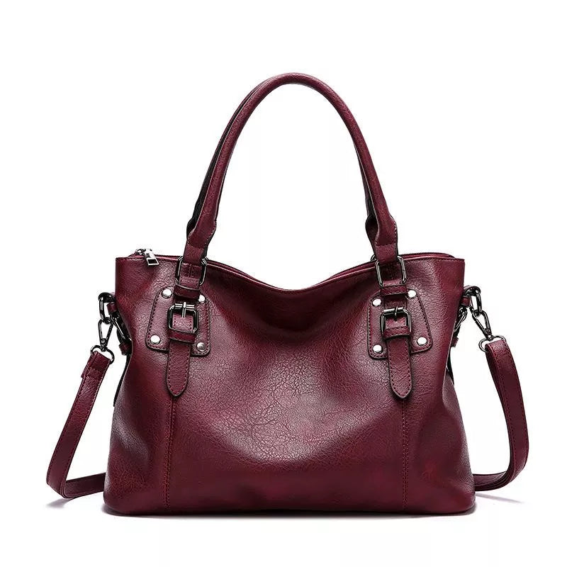 Bolso Bandolera Piel Elegante Mujer
