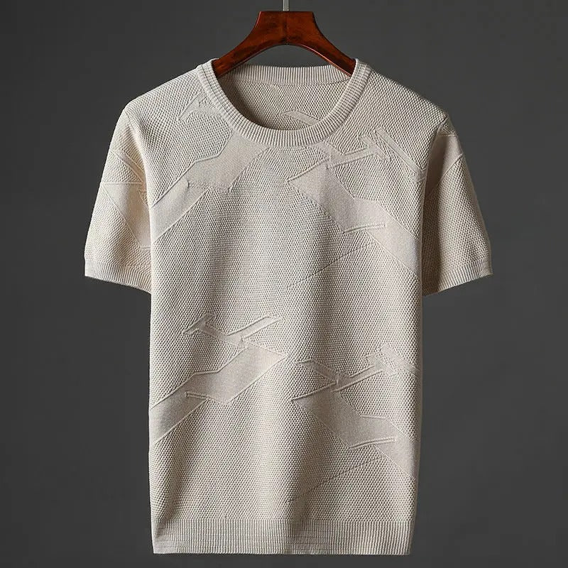 Camiseta de Punto Clásica Mujer