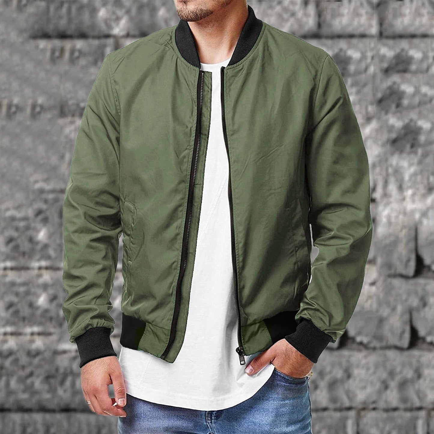 Chaquetón Deportivo Estilo Urbano