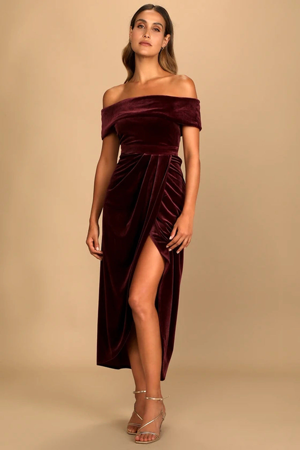 Vestido Mujer TerCIOPelo Lujoso Fátima - Vestiria