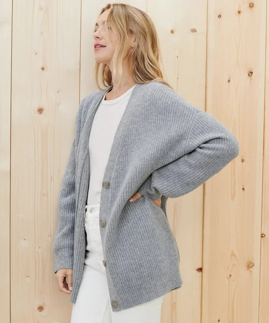 Cora - Cárdigan Elegante Cuello en V - Vestiria