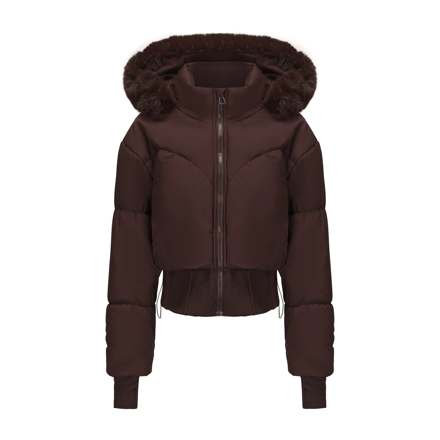 Chaqueta Mujer Capucha Ajustada