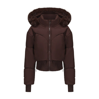 Chaqueta Mujer Capucha Ajustada