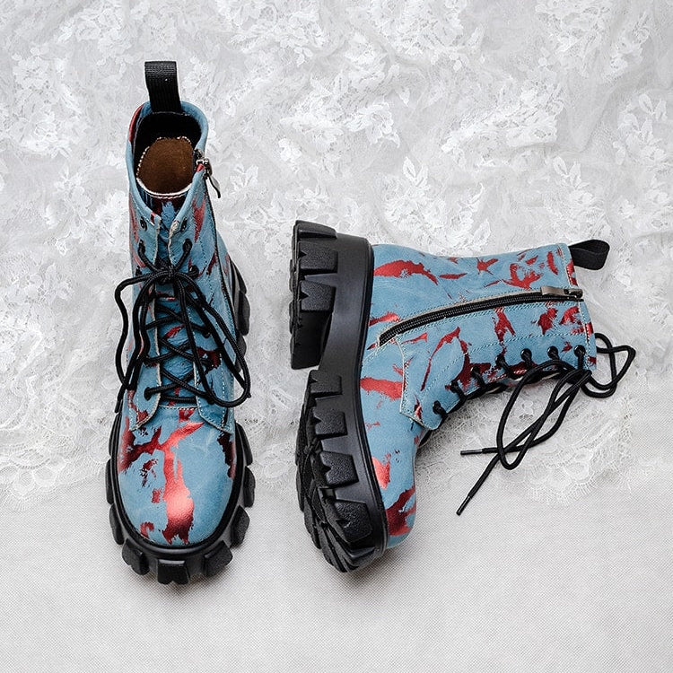Botas Militares Mujer Estilo Urbano