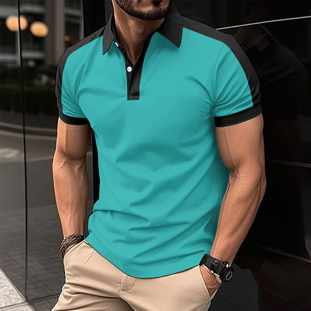 Camisa Hombre Polo Ligera Verano