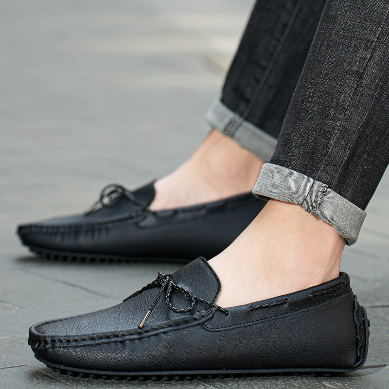 Zapatos hombre casual con lazo antideslizantes - Vestiria