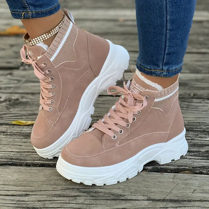 Botas Invierno Piel Sintética Aisladas